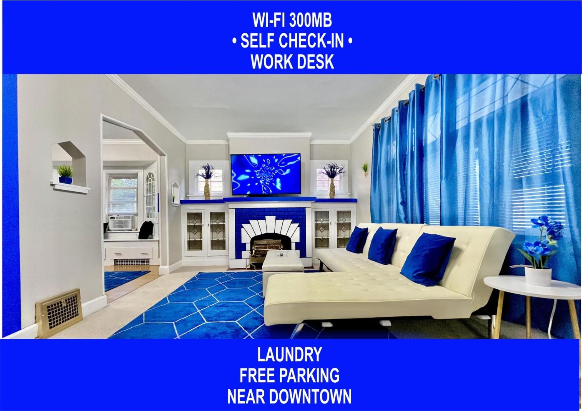 The Sapphire Haven - Your Old Brooklyn Oasis Awaits Families, Couples, Business Travelers Near Downtown With Parking, 300 Mb Wifi & Self Check-In Κλίβελαντ Εξωτερικό φωτογραφία